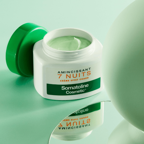 Amincissant 7 Nuit Crème Effet Chaud pot ouvertt