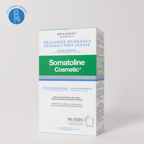 Recharges des bandages remodelants et drainants