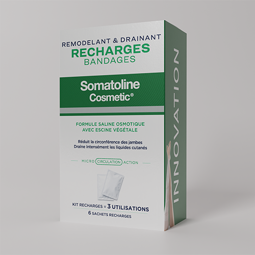 Recharges Bandages Remodelants et Drainants